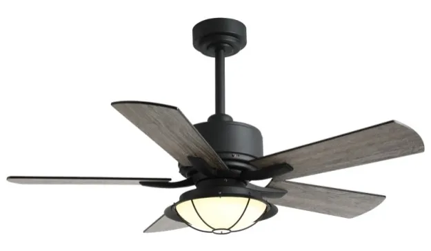 E1005 — Plywood blade ceiling fan with light