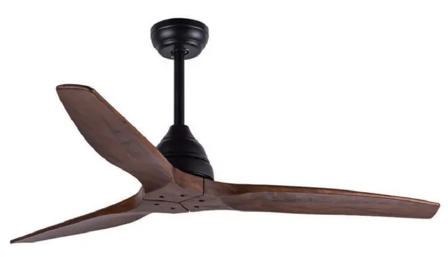 E1021 — Wood blade ceiling fan