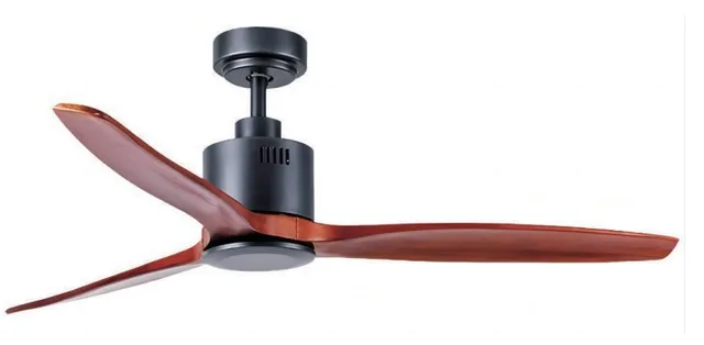 E1025 — Wood blade ceiling fan