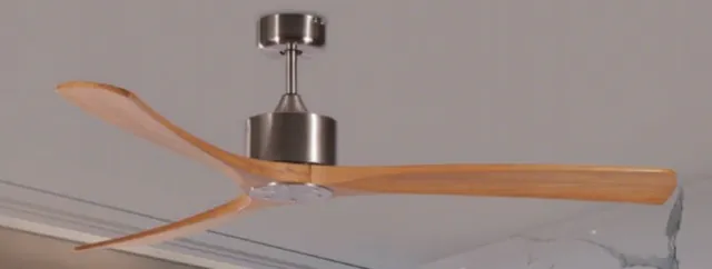 E1028 — Wood blade ceiling fan