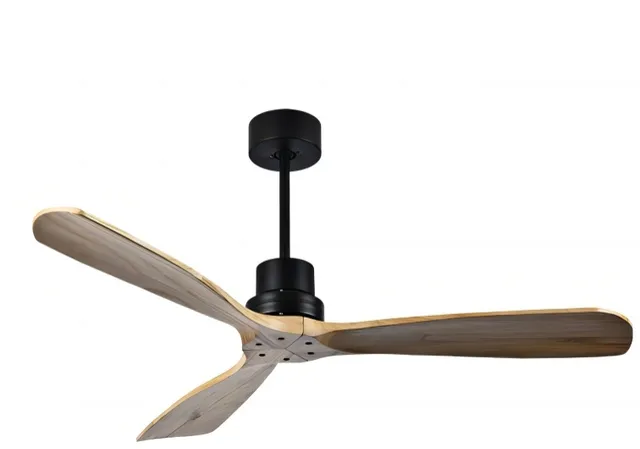 E1032 — Wood blade ceiling fan