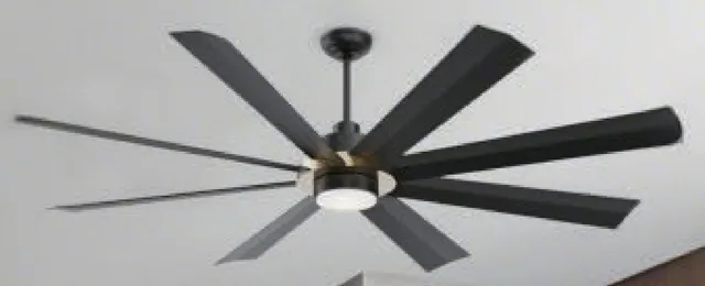 ABS blade ceiling fan with light