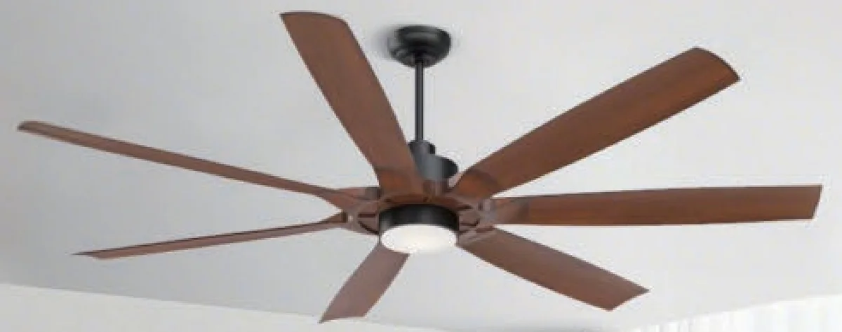 E1044 — ABS blade ceiling fan with light
