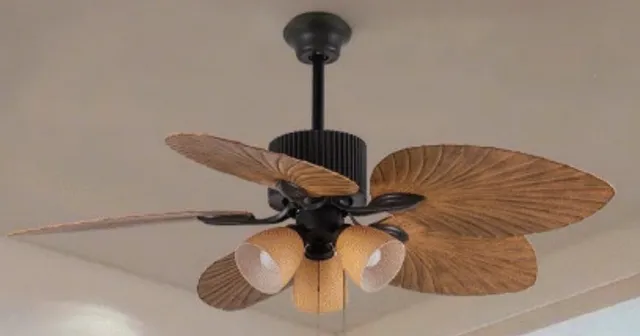 E1061 — ABS blade ceiling fan with light