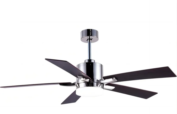 E1064 — Wood blade ceiling fan with light