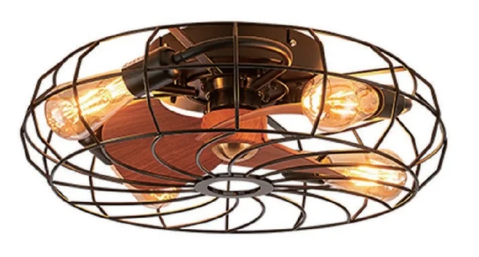 E1074 — ABS blade ceiling fan with light
