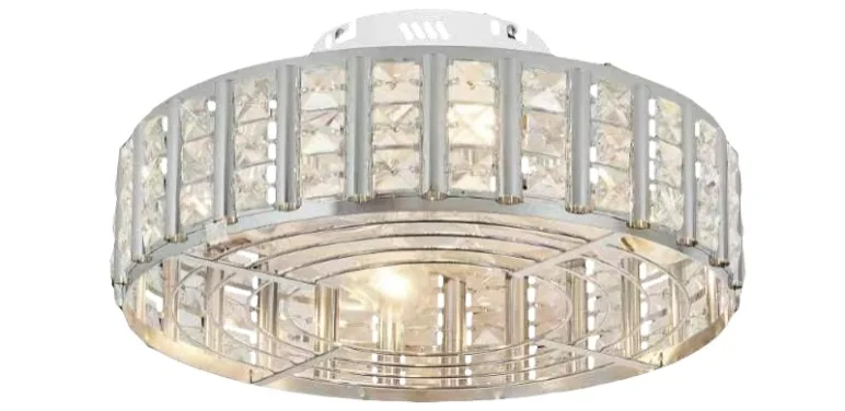 E1079 — Decorative ceiling fan with light