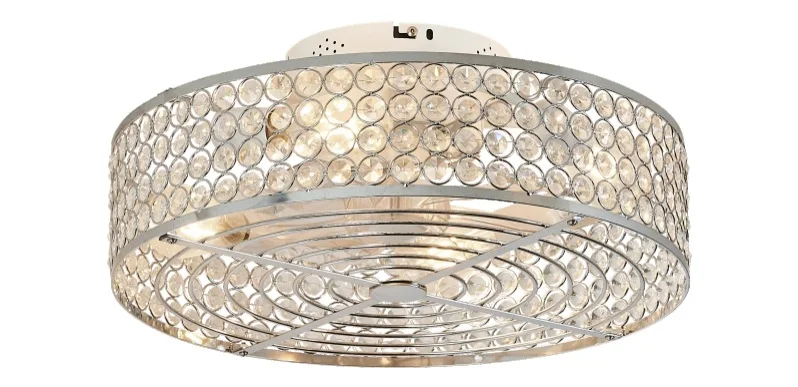 E1082 — Decorative ceiling fan with light