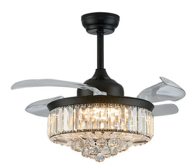 E1086 — Decorative ceiling fan with light