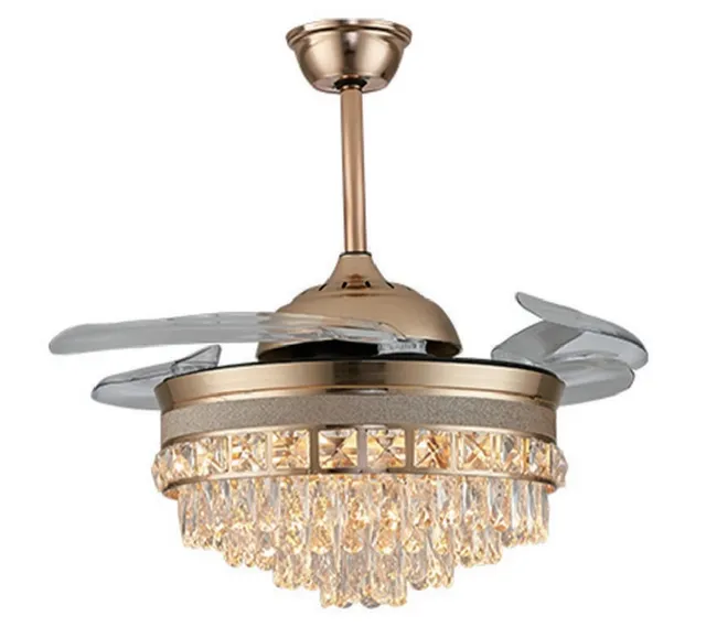 E1087 — Decorative ceiling fan with light