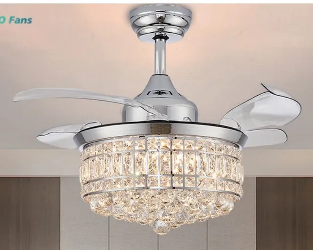 E1088 — Decorative ceiling fan with light