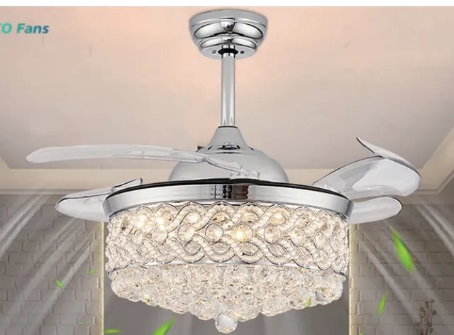 E1089 — Decorative ceiling fan with light