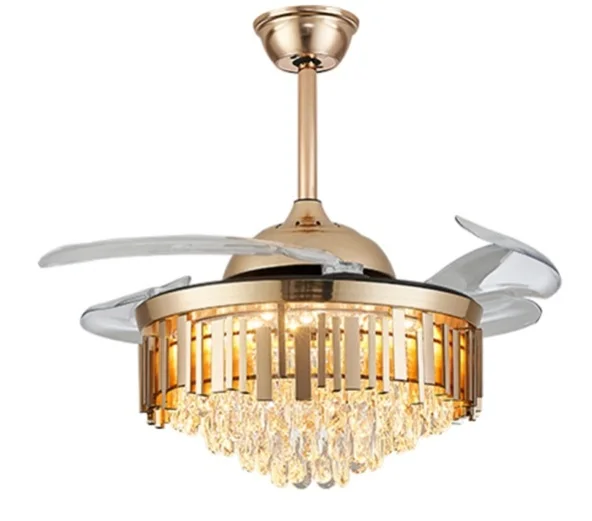 E1092 — Decorative ceiling fan with light