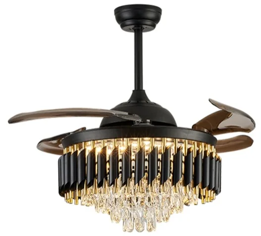E1093 — Decorative ceiling fan with light