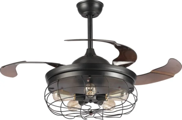 E1097 — Decorative ceiling fan with light
