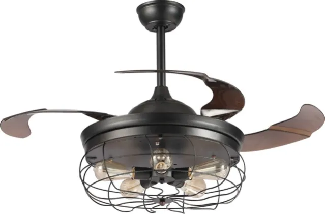 E1097 — Decorative ceiling fan with light
