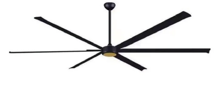 E1108 — Aluminium blade ceiling fan with light