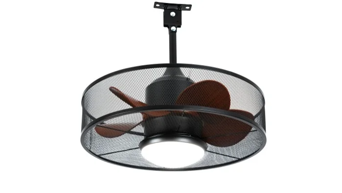 E1112 — ABS blade ceiling fan with light