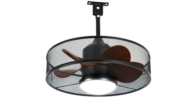 E1112 — ABS blade ceiling fan with light