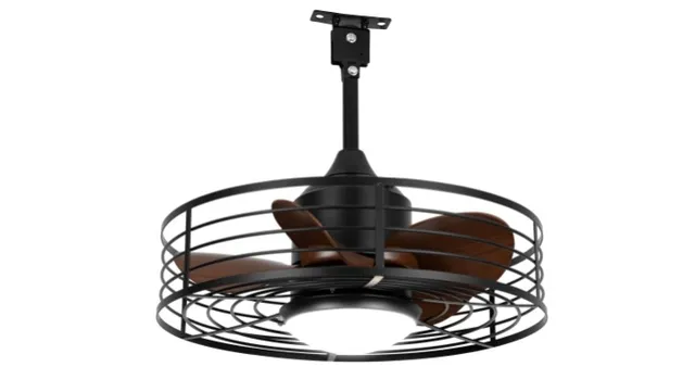 E1115 — ABS blade ceiling fan with light