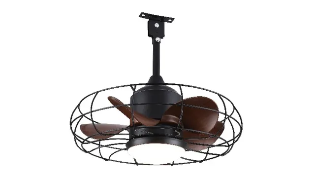 E1117 — ABS blade ceiling fan with light