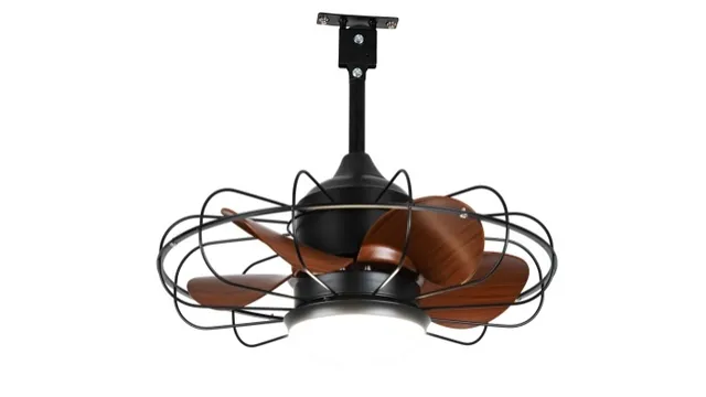E1118 — ABS blade ceiling fan with light