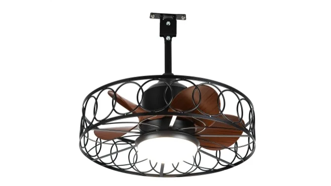 E1120 — ABS blade ceiling fan with light