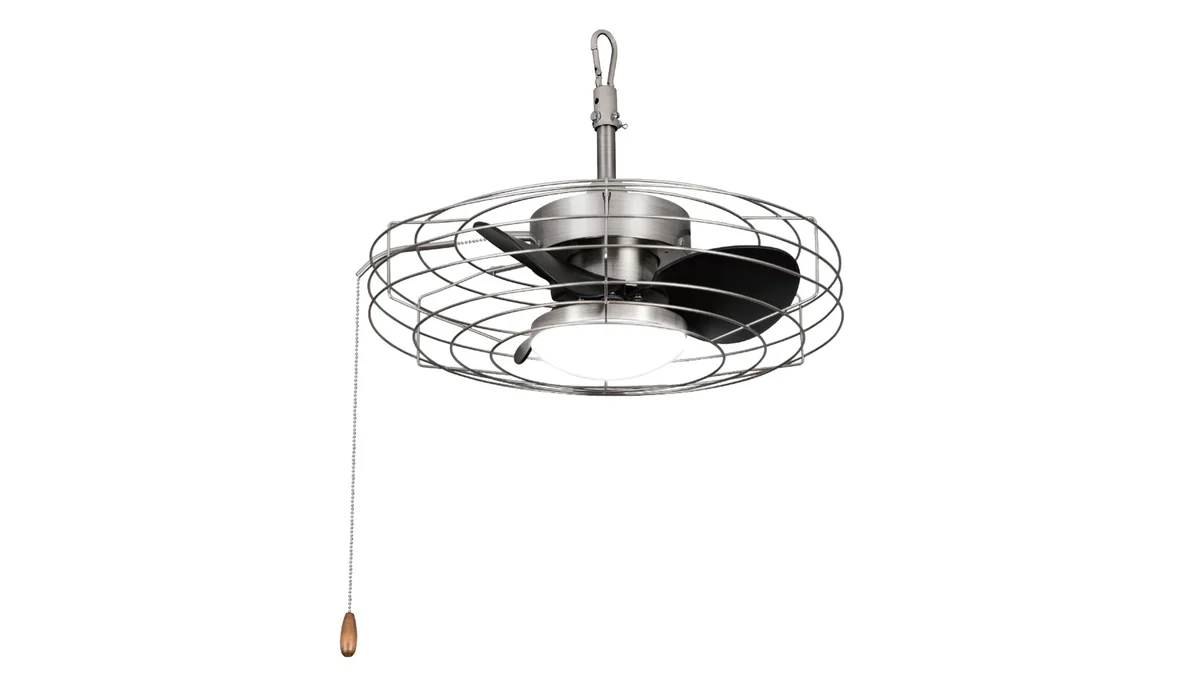 E1123 — ABS blade ceiling fan with light