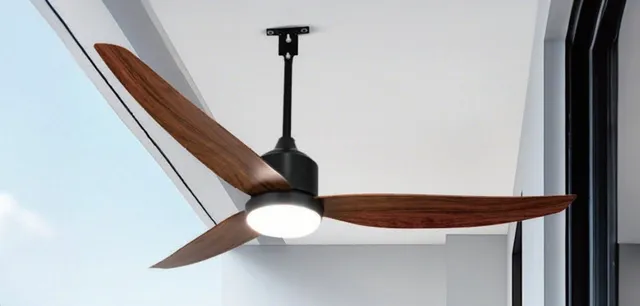 E1126 — ABS blade ceiling fan with light