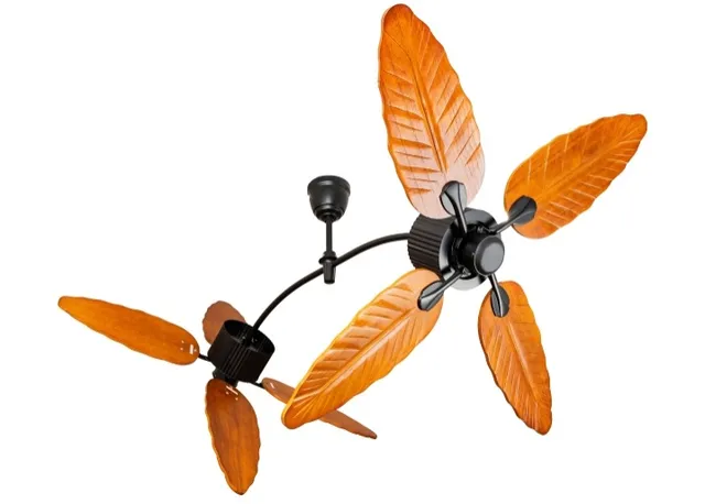 E1137DS — Wood blade ceiling fan