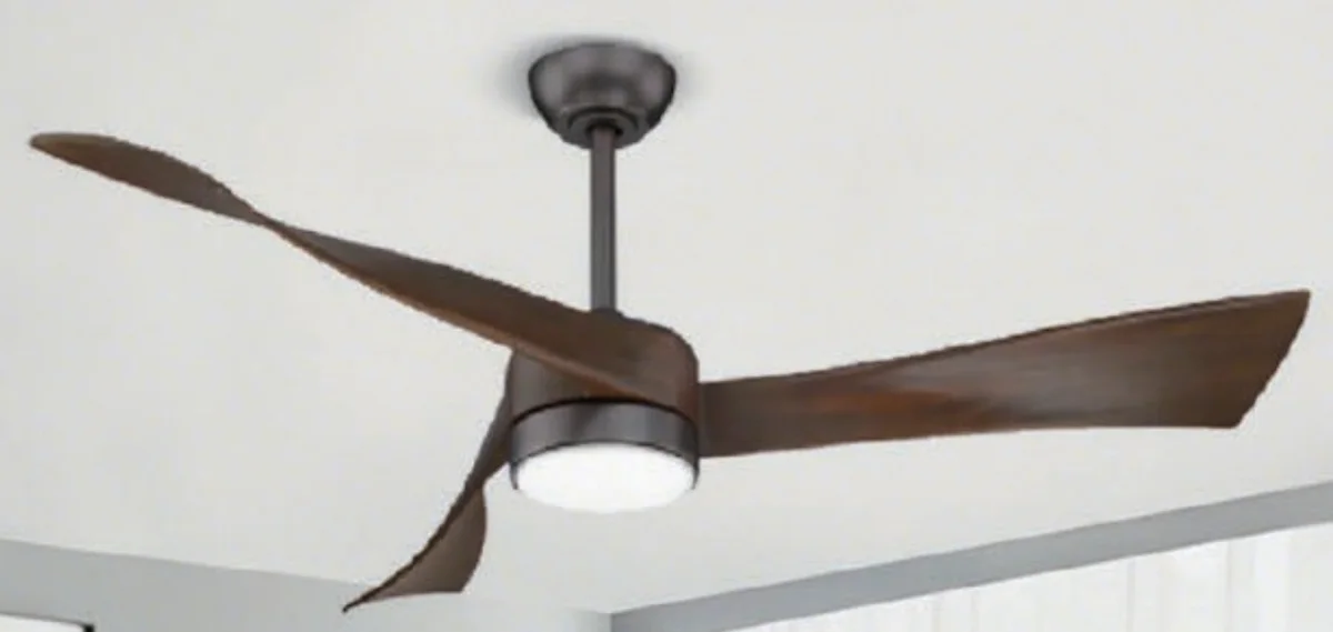 E1150 — ABS blade ceiling fan with light