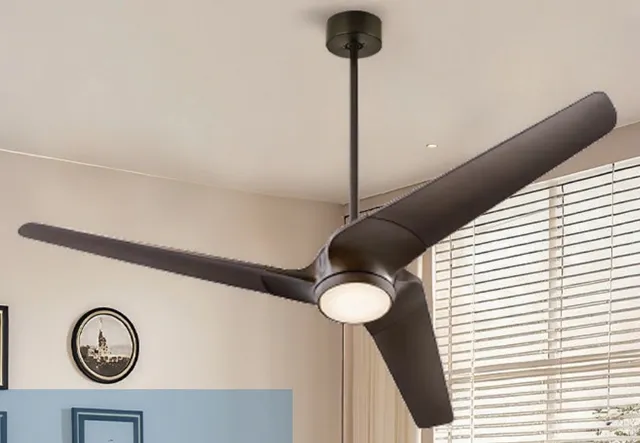 E1163 — ABS blade ceiling fan with light