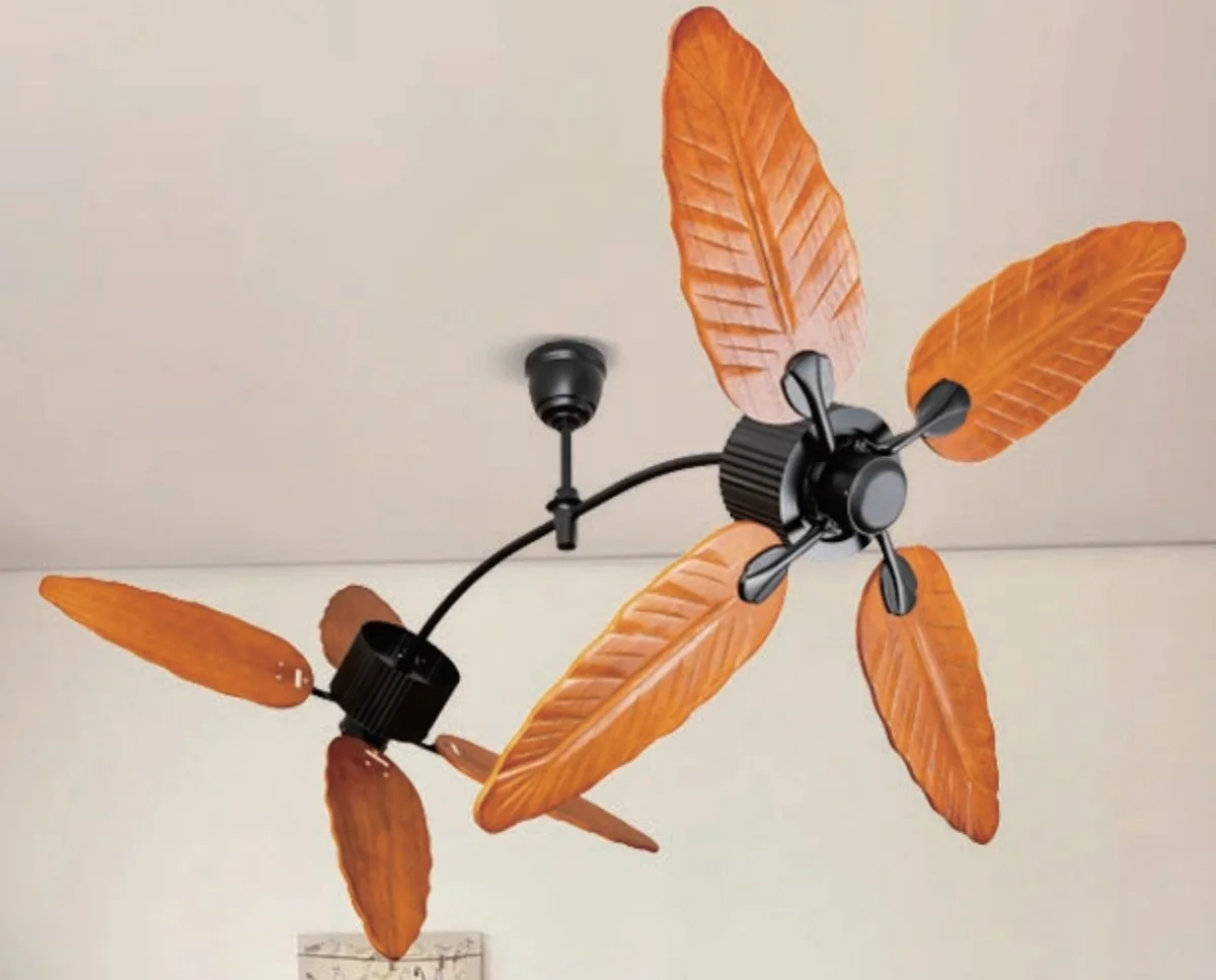 E1269 — Wood blade ceiling fan