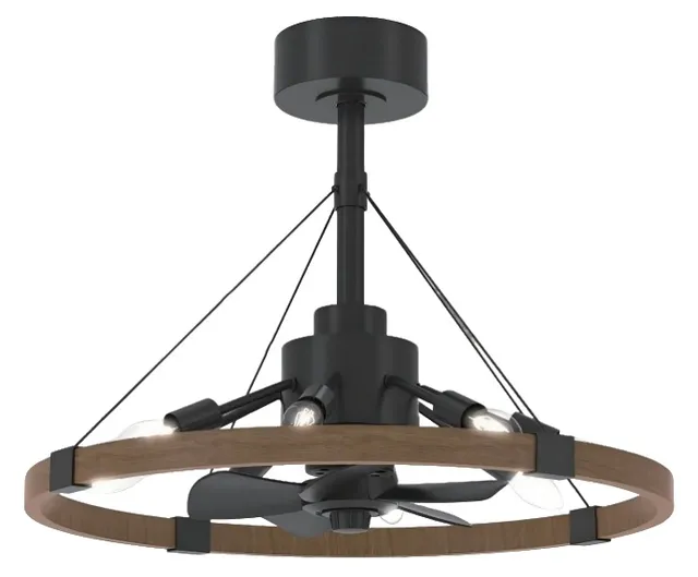 E1344-A01 — ABS blade ceiling fan with light
