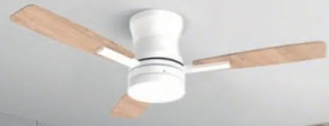 E1346 — Plywood blade ceiling fan with light