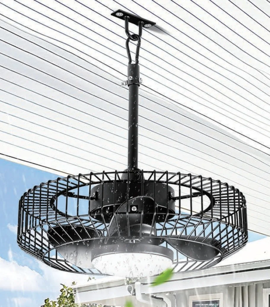 E8003-A01 — ABS blade ceiling fan with light