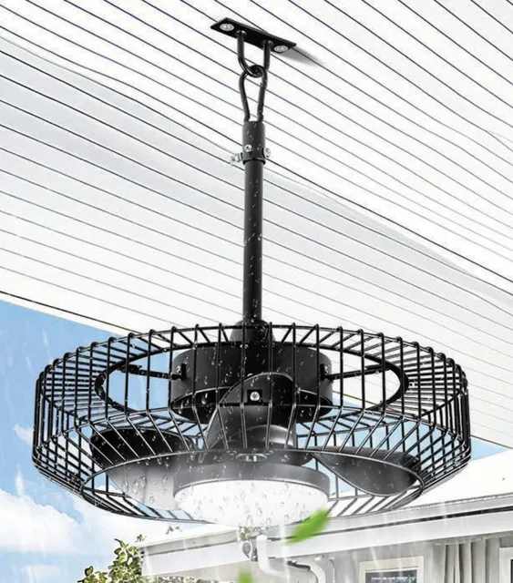 E8003-A01 — ABS blade ceiling fan with light